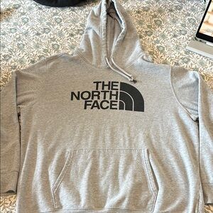 The North Face Heather Gray Pullover Hoodie